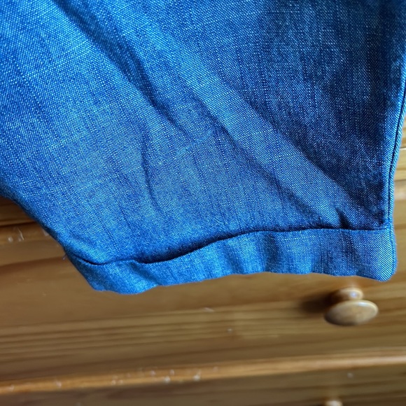 J Crew Chambray drawstring pant - Picture 7 of 7